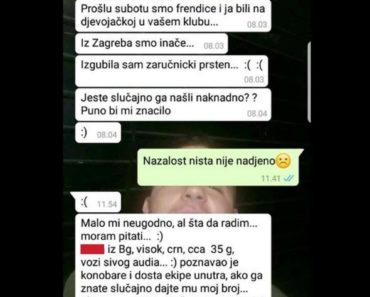 HRVATICA IZ ZAGREBA DOŠLA U PRVOD U BEOGRAD PA IZGUBILA PRSTEN ali kad ČUJETE NASTAVAK PRIČE pašćete sa STOLICE! HRVATICA IZ ZAGREBA DOŠLA U PRVOD U BEOGRAD PA IZGUBILA PRSTEN ali kad ČUJETE NASTAVAK PRIČE pašćete sa STOLICE!
