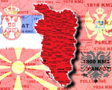 ALBANSKI NACIONALISTA POSLAO JE MAPU NOVE VELIKE ALBANIJE! Od granica ove države ledi se krv u žilama! REGION U ŠOKU!