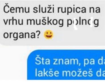 SMS DANA: Mogu samo nešto da te pitam?