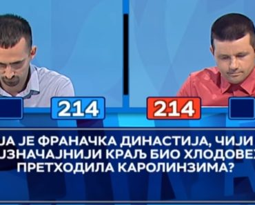 GLEDAOCI RTS-A SINOĆ NISU VEROVALI SVOJIM OČIMA! Nastao haos u finalu Slagalice! Ovakav slučaj produkcija kviza ne pamti! GLEDAOCI RTS-A SINOĆ NISU VEROVALI SVOJIM OČIMA! Nastao haos u finalu Slagalice! Ovakav slučaj produkcija kviza ne pamti!