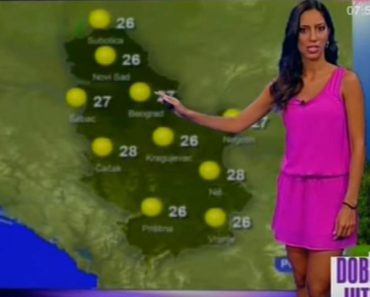 VODITELJKA PALA U EMISIJI, ZATIM SE DESILO NEŠTO NESVAKIDAŠNJE TOKOM VREMENSKE PROGNOZE: Svi ipak prepričavaju šlic