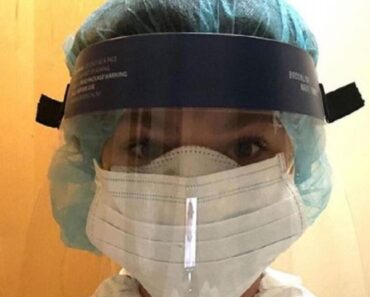 RADILA JE U KOVID BOLNICI A KAD JE SKINULA MASKU VIDELI SU ANĐELA: Gledajte samo ovu bombu! (FOTO)