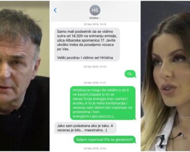KAKAV PREOKRET!!! Lečić objavio poruke sa SVOG TELEFONA, tvrdi da je ovo DOKAZ da ga je voditeljka LAŽNO OPTUŽILA!