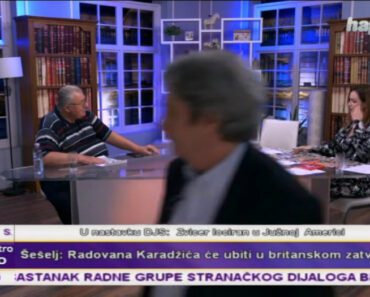 HAOS U JUTARNJEM Marić napustio studio: Vojo, ovde piše da si špijun!; Šešelj: Mariću, prevarantu!