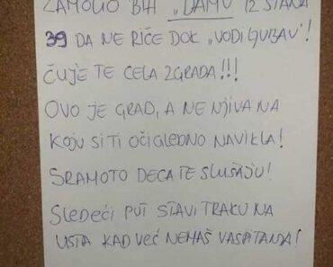 “ZAMOLIO BIH “DAMU” IZ STANA 39 DA NE RIČE DOK VODI LJUBAV, OVO TI NIJE NJIVA” Komšija NAČISTO POBESNEO (FOTO) “ZAMOLIO BIH “DAMU” IZ STANA 39 DA NE RIČE DOK VODI LJUBAV, OVO TI NIJE NJIVA” Komšija NAČISTO POBESNEO (FOTO)