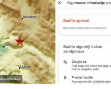 PRE ZEMLJOTRESA GRAĐANIMA STIGLA ČUDNA PORUKA NA TELEFON: Sadržaj je bio UZNEMIRUJUĆ (FOTO)