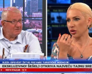 ŠEŠELJ ZAPUŠIO USTA JOVANI JEREMIĆ: Voditeljka ZINULA kad joj je lider SRS rekao OVO!