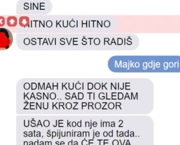 MAMA MI JE REKLA DA HITNO DOĐEM KUĆI : Snimila mi je moju ženu kroz prozor, KAD SAM VIDIO POBESNEO SAM MAMA MI JE REKLA DA HITNO DOĐEM KUĆI : Snimila mi je moju ženu kroz prozor, KAD SAM VIDIO POBESNEO SAM