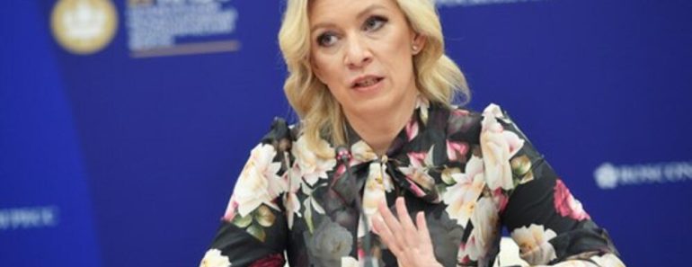 ZAHAROVA UPUTILA BRUTALNE REČI, I ODNOSE SE NA OVU EVROPSKU ZEMLJU: Pazite samo šta je IZGOVORILA