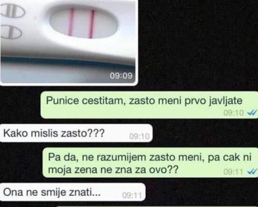 TAŠTA MI JE NAPISALA DA JE TRUDNA : Kad mi je poslala sliku oca deteta POLUDEO SAM, KAKO ŽENI DA OBJASNIM?!