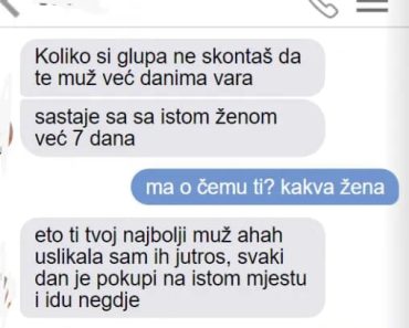 PRIJATELJICA MI JE JAVILA DA ME MOJ MUŽ VARA: Kad Mi je Poslala Sliku LJUBAVNICE ODVALILA SAM SE od SMEHA, KAD VIDITE Sve Će Vam Biti Jasno