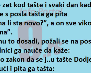 Vic Dana : Zakon da se je*u Tašte… Vic Dana : Zakon da se je*u Tašte…
