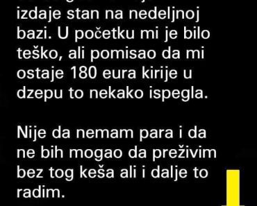 “U vezi sam sa gazdaricom od 63 godine..” “U vezi sam sa gazdaricom od 63 godine..”