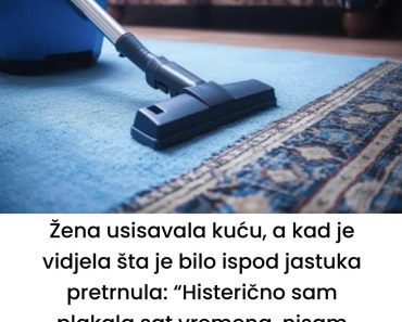 Žena usisavala kuću, a kad je videla šta je bilo ispod jastuka pretrnula: “Histerično sam plakala sat vremena, nisam spavala” (VIDEO)