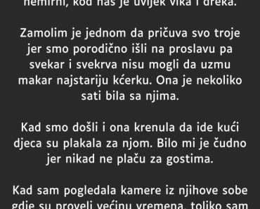 “Imam kumu koja godinama pokušava da se ostvari kao majka…” “Imam kumu koja godinama pokušava da se ostvari kao majka…”
