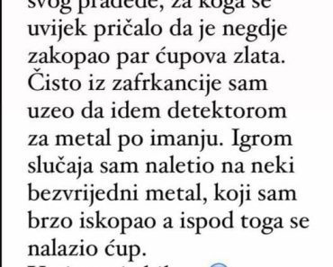 “Nasledio sam imanje od svog pradeda”