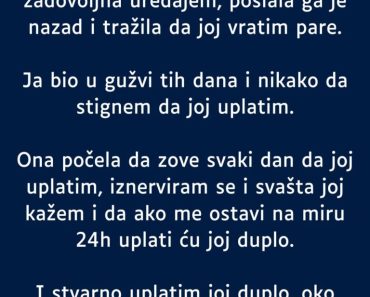“Prodavao sam nešto preko interneta…”