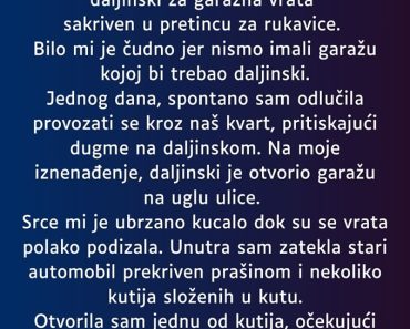 “Nakon što je moj muž preminuo…”