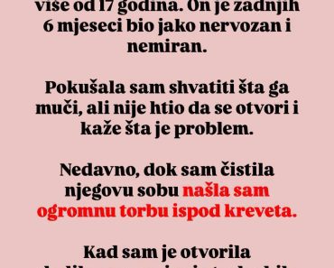 MUŽ je postao ČUDAN a onda je ona ispod KREVETA je našla TORBU punu… MUŽ je postao ČUDAN a onda je ona ispod KREVETA je našla TORBU punu…