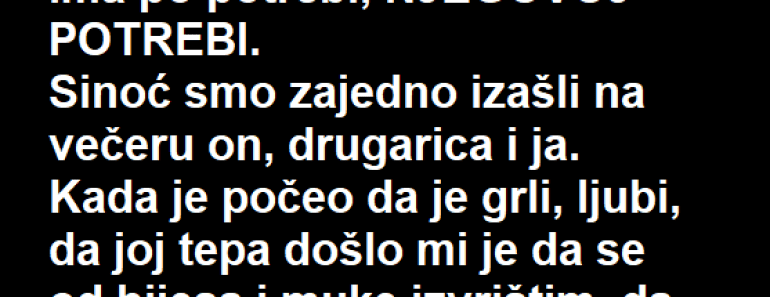 Vidjala se TAJNO sa DEČKOM od DRUGARICE a onda su svo troje ….