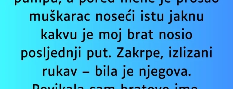 BRAT joj je NESTAO , a ONDA se desila JEZIVA SITUACIJA!