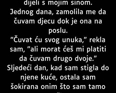 Moja snaha ima dvoje djece iz prethodnog braka…