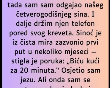 Moja 27-godišnja žena iznenada je… Moja 27-godišnja žena iznenada je…