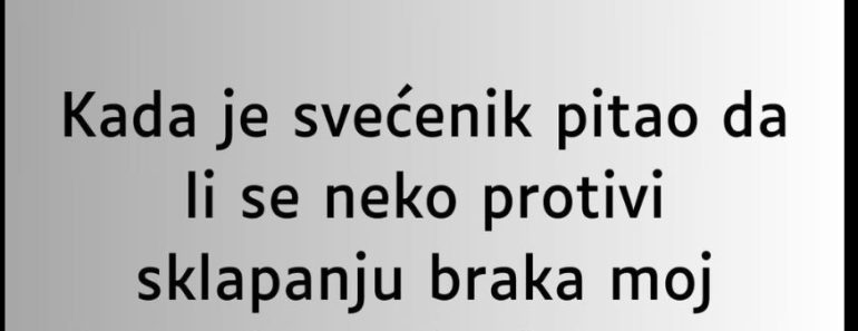 MOJ polubrat je ŠOKIRAO sve PRISUTNE….