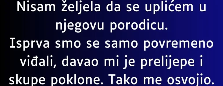 Njegova žena mi se javlja i kaže….