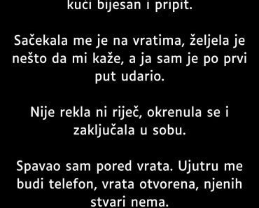 BIO JE PRIPIT i uradio je NEŠTO zbog čega će nastati HOROR u njegovom ŽIVOTU!