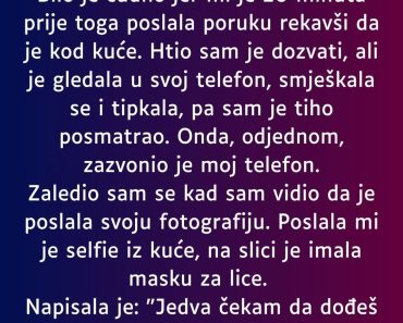 Odmah sam otišao do njenog stola da se suočim…