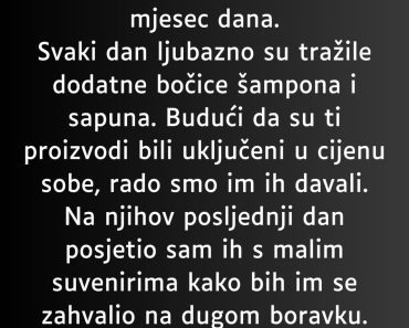 Dve šarmantne dame boravile su u našem hotelu…. Dve šarmantne dame boravile su u našem hotelu….