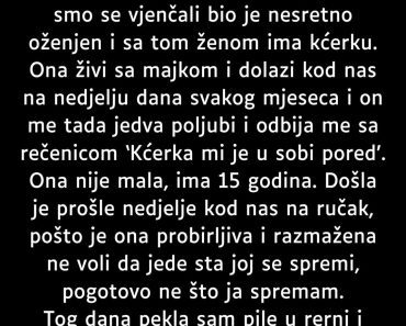 Možda sam pogriješila, ali drugog načina nije bilo… Možda sam pogriješila, ali drugog načina nije bilo…