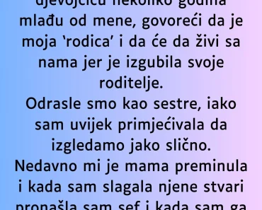 “Kada sam imala deset godina…” “Kada sam imala deset godina…”