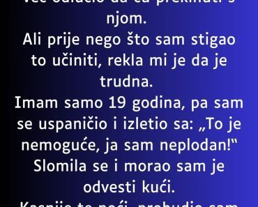Viđao sam se s jednom devojkom nekoliko sedmica… Viđao sam se s jednom devojkom nekoliko sedmica…