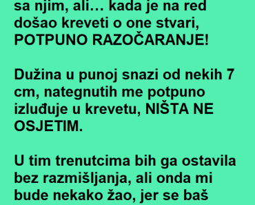 Voli dečka ali “NJEGOV” mali PROBLEM je čini nesretnom , ZATO se ODLUČILA ne nešto ŠOKANTNO!