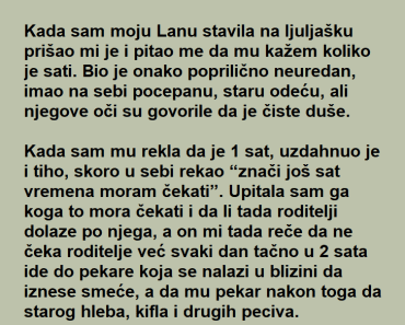 Slučajno je UPOZNALA dečaka u parku a od njegove životne PRIČE i kamen bi ZAPLAKAO!