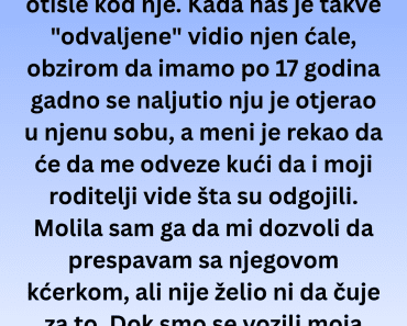 Prošli vikend smo se drugarica i ja…