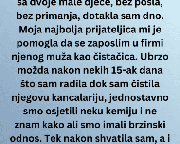 Prijateljica joj pomogla kad joj je BILO najteže a ona joj ovako VRATILA! Prijateljica joj pomogla kad joj je BILO najteže a ona joj ovako VRATILA!