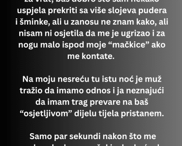 OSTAO joj TRAG neverstva , i kada je muž VIDEO usledilo je OVO , da li je MOGUĆE!