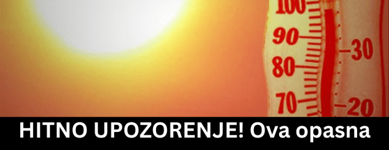 HITNO UPOZORENJE! Ova opasna POJAVA koja sledi od danas može dovesti do RAKA KOŽE! Evo kako da se zaštitite!