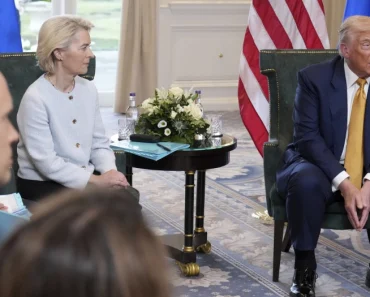 TRAMP IZBACIO FON DER LAJEN SA SASTANKA?! Hitno se oglasio Brisel TRAMP IZBACIO FON DER LAJEN SA SASTANKA?! Hitno se oglasio Brisel