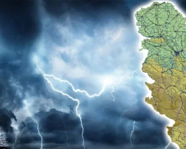 STRAŠAN CIKLON SE NADVIJA NAD SRBIJOM! RHMZ izdao upozorenje na nepogode, evo kad će se nevreme sručiti