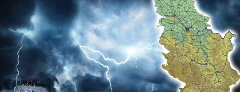 STRAŠAN CIKLON SE NADVIJA NAD SRBIJOM! RHMZ izdao upozorenje na nepogode, evo kad će se nevreme sručiti