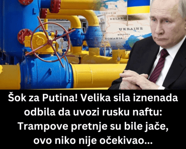 Šok za Putina! Velika sila iznenada odbila da uvozi rusku naftu: Trampove pretnje su bile jače, ovo niko nije očekivao… Šok za Putina! Velika sila iznenada odbila da uvozi rusku naftu: Trampove pretnje su bile jače, ovo niko nije očekivao…