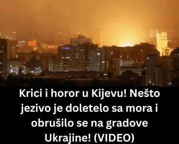 Krici i horor u Kijevu! Nešto jezivo je doletelo sa mora i obrušilo se na gradove Ukrajine! VIDEO