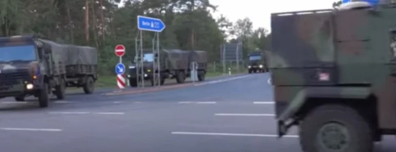 RUSI U ŠOKU! NEMAČKA VOJSKA UŠLA U LITVANIJU! Konvoj sa 1000 vozila uleteo u zemlju (VIDEO)