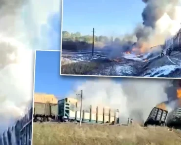 (VIDEO) Strava i užas u Rusiji: Sve je razoreno, katastrofalni snimci sa lica mesta – voz odleteo u vazduh, ima žrtava (VIDEO) Strava i užas u Rusiji: Sve je razoreno, katastrofalni snimci sa lica mesta – voz odleteo u vazduh, ima žrtava