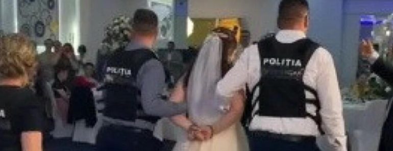 NEZAPAMĆEN SKANDAL! Policija upala na svadbu i UHAPSILA MLADU: Završila je sa lisicama na rukama usred venčanja!