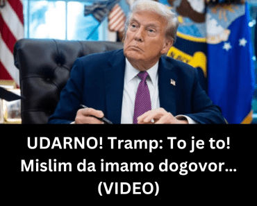 UDARNO! Tramp: To je to! Mislim da imamo dogovor… (VIDEO) UDARNO! Tramp: To je to! Mislim da imamo dogovor… (VIDEO)
